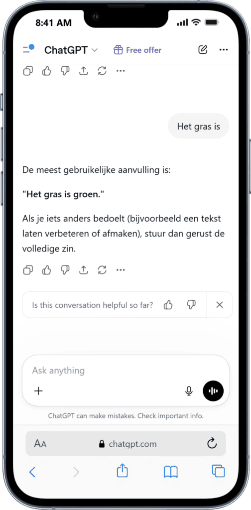 Waar haalt chatgpt zijn informatie vandaan
