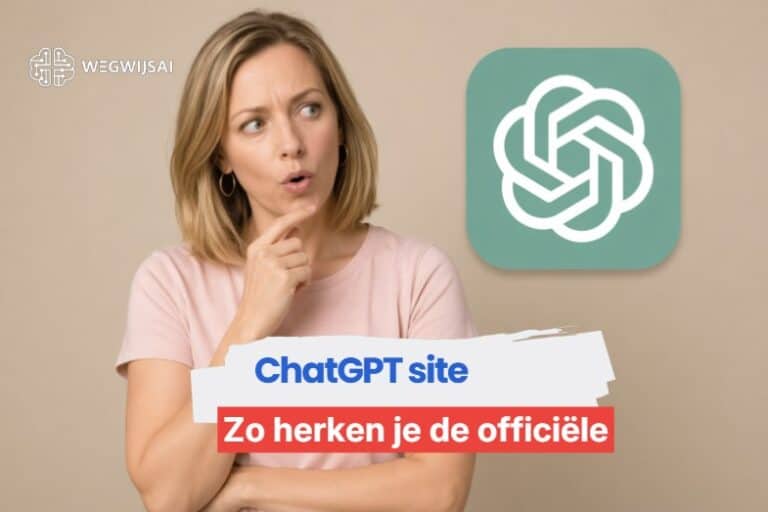 ChatGPT site herkennen op laptop en telefoon voor beginners