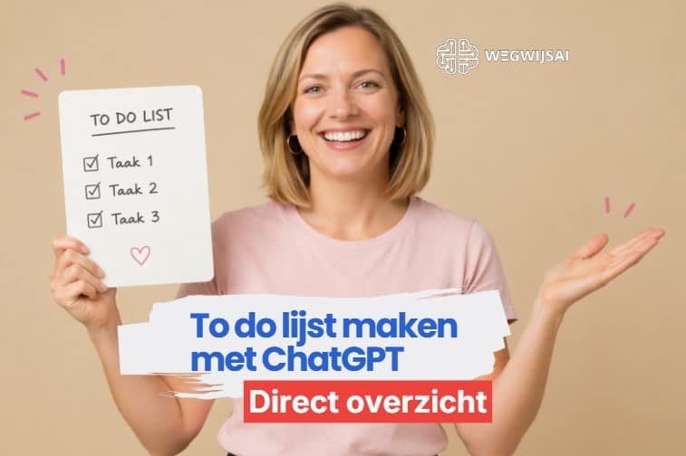To do lijst maken met ChatGPT voor meer overzicht