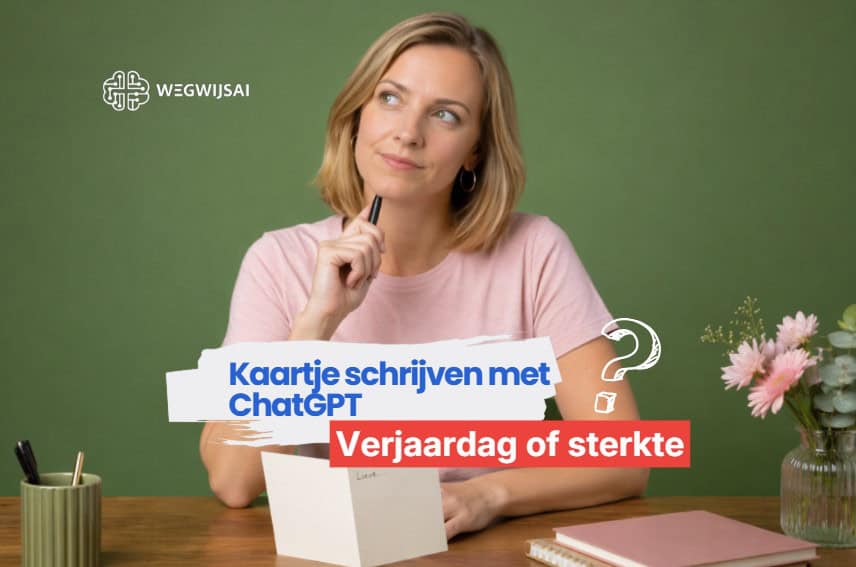 Kaartje schrijven