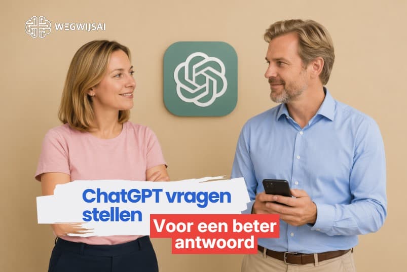 Beginner leert ChatGPT vragen stellen op een duidelijke manier
