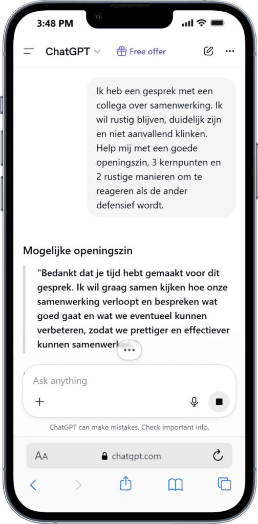 Voorbeeld