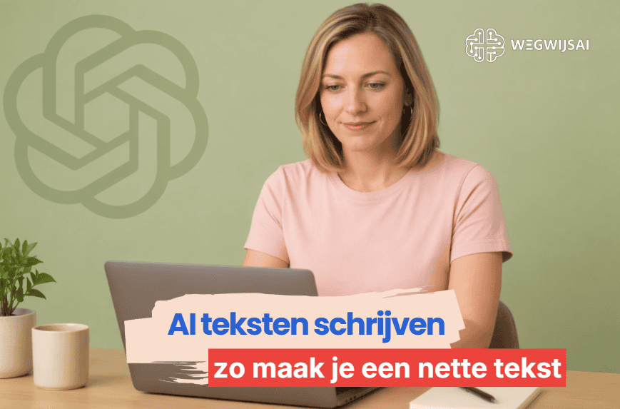 AI teksten schrijven blog door Sanne