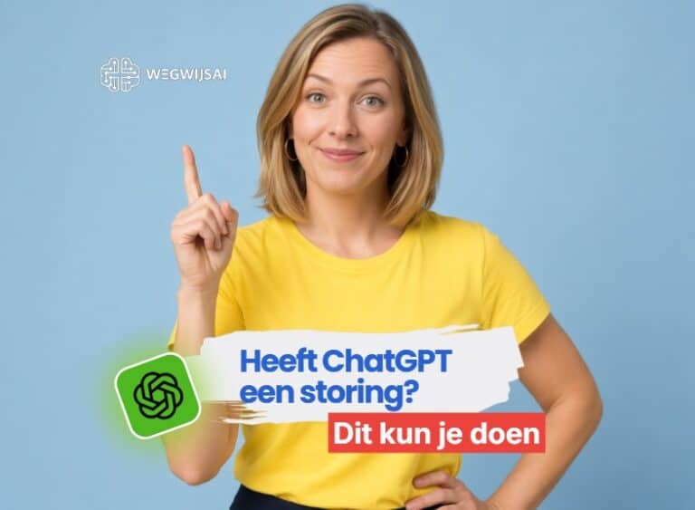 Heeft ChatGPT een storing en ligt ChatGPT eruit