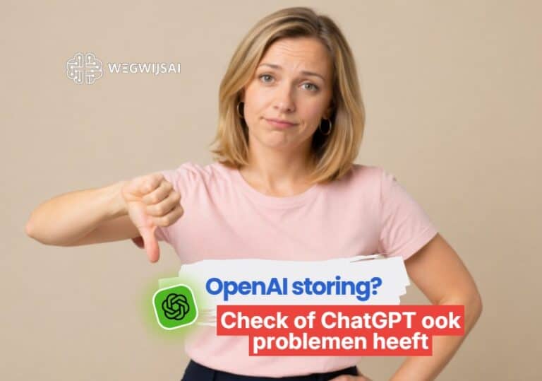 OpenAI storing controleren en zien of ChatGPT problemen heeft