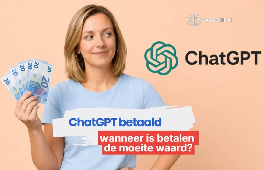 Sanne twijfelt of ChatGPT betaald de moeite waard is