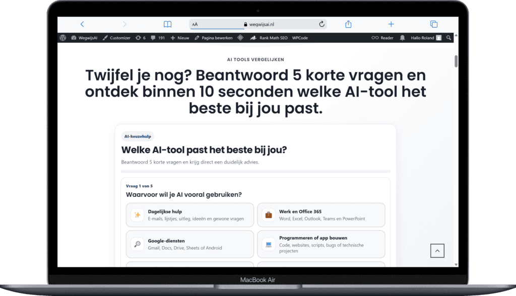 Beste AI tool