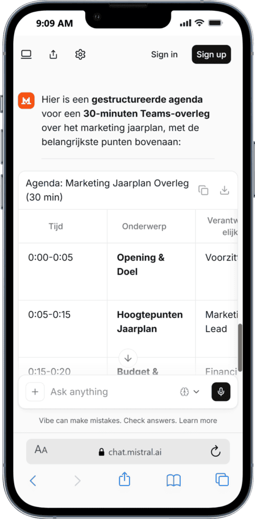 ChatGPT teams AI-gestuurde agenda voor marketing en planning optimalisatie.