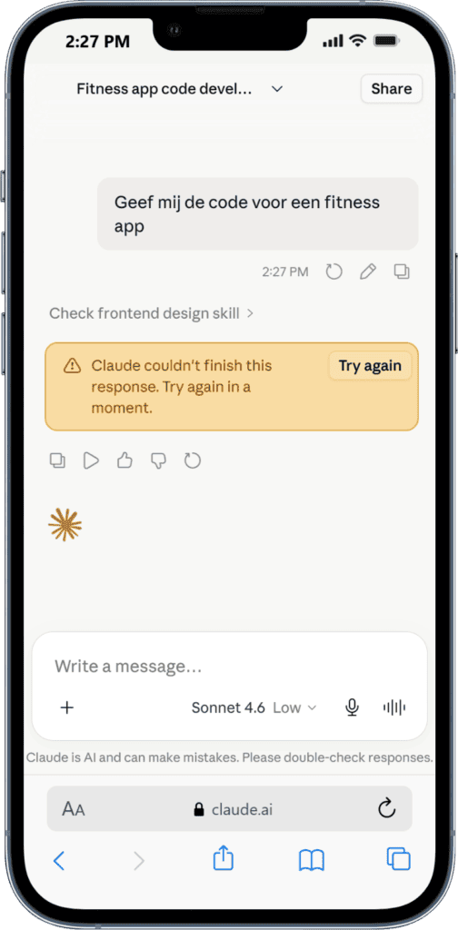 Claude PRO. AI-gestuurde digitale assistentie voor efficiënte communicatie.