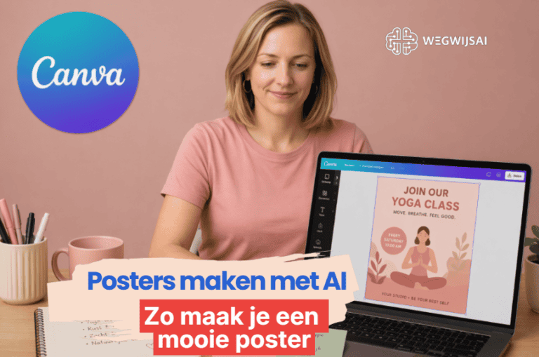 Poster maken met AI met Canva en ChatGPT voor beginners