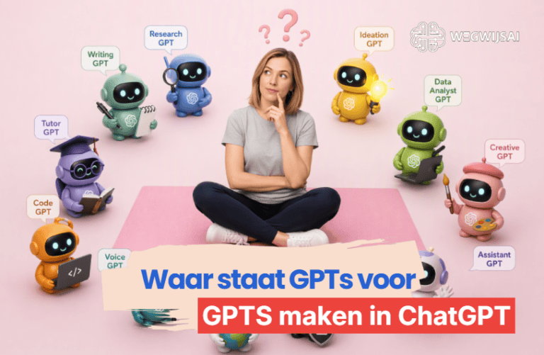 Waar staat GPTs voor in ChatGPT uitgelegd voor beginners