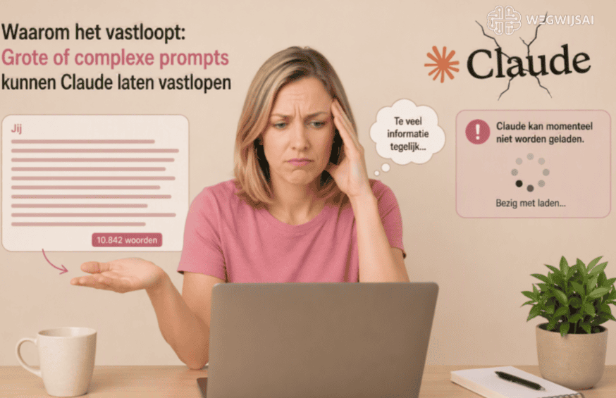 Claude prompts claude loopt vast