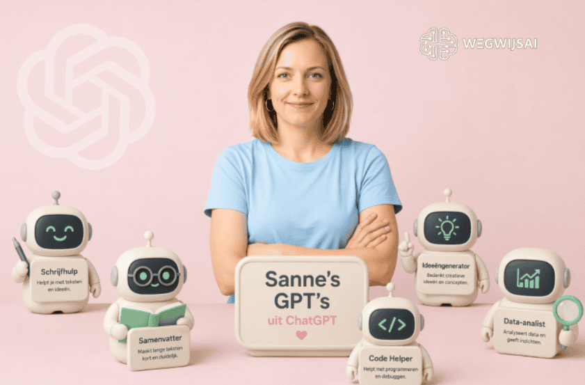 Sanne met GPTs van ChatGPT