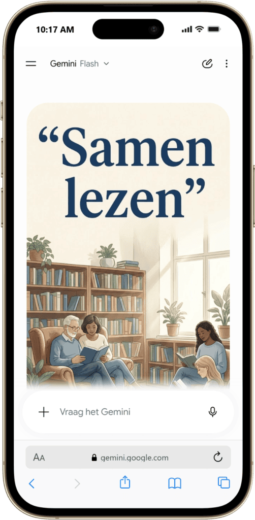 Het resultaat is een mooie afbeelding