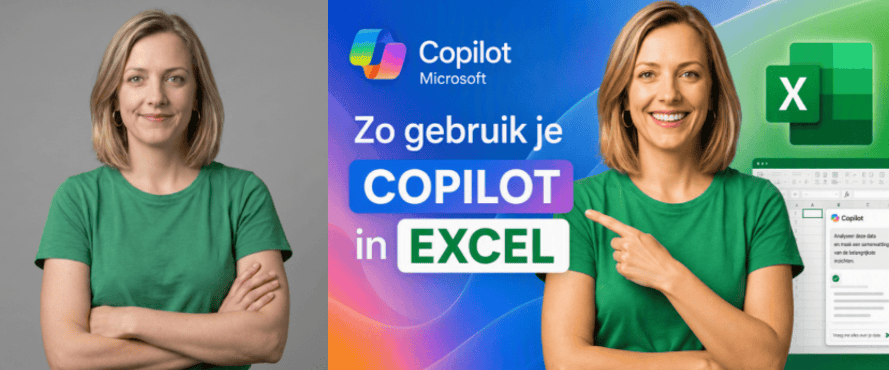 Copilot marketing beeld afbeelding met copilot
