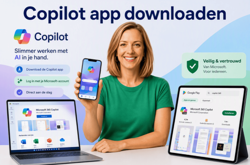 Copilot app downloaden: stap voor stap installeren