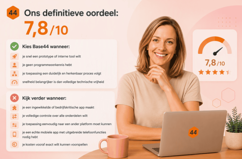 Base44 oordeel