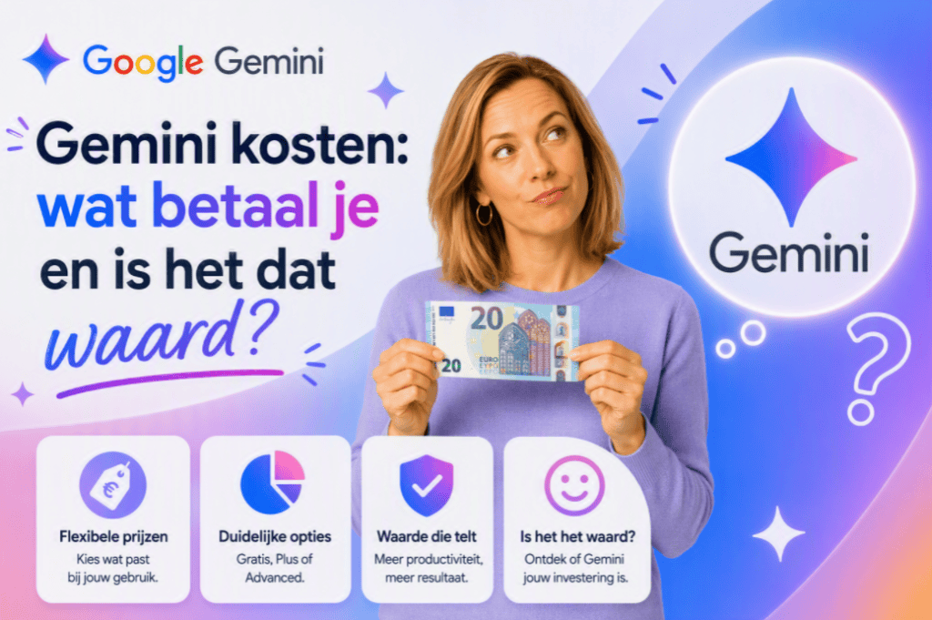Gemini kosten: wat betaal je en is het dat waard?