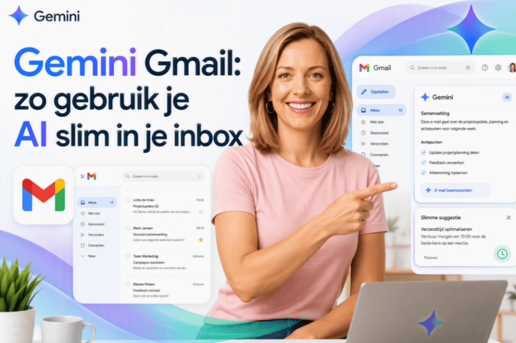 Gemini Gmail: zo gebruik je AI slim in je inbox