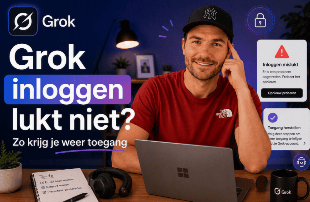Grok inloggen lukt niet? Zo krijg je weer toegang