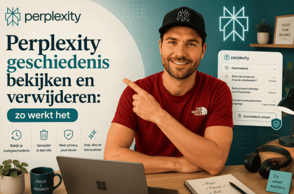 Perplexity geschiedenis bekijken en verwijderen: zo werkt het
