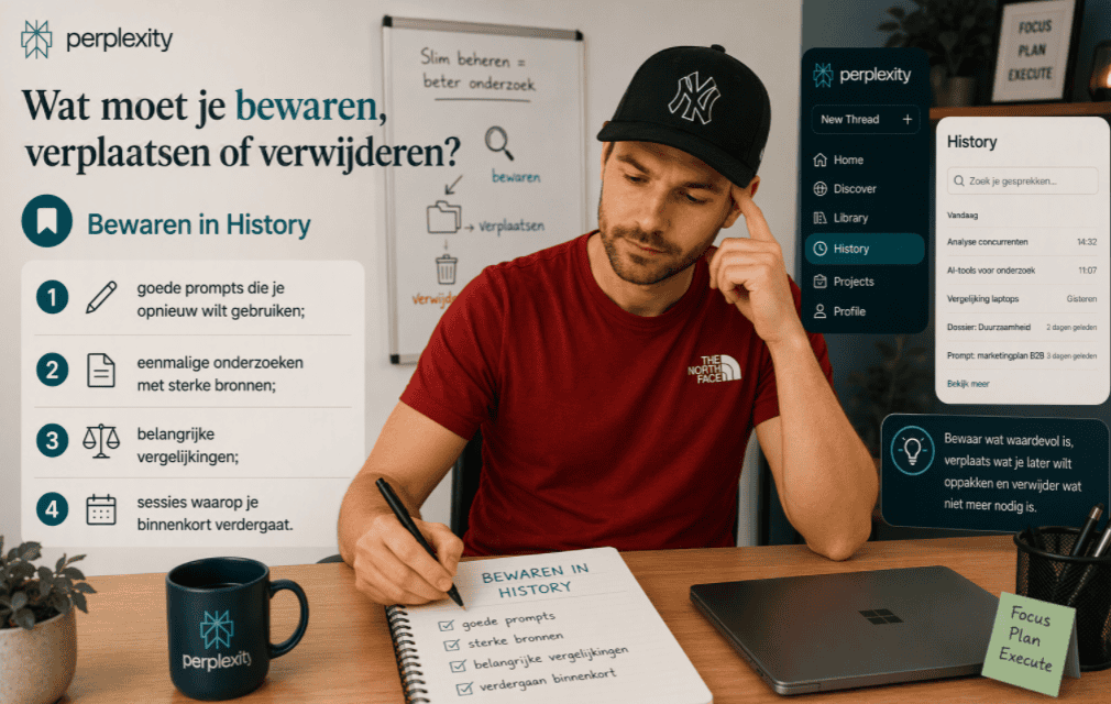 Wat moet je bewaren, verplaatsen of verwijderen?