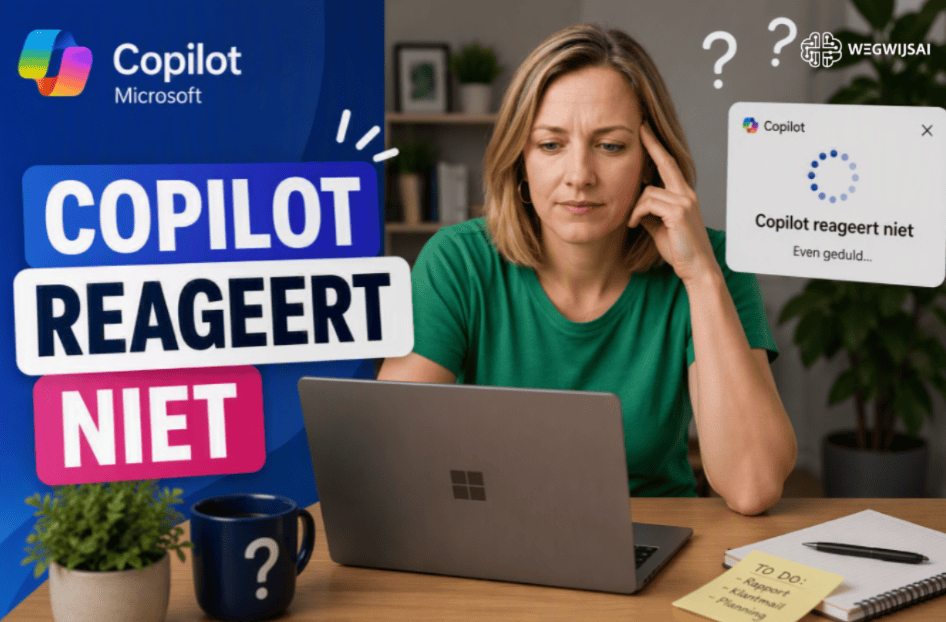 Copilot reageert niet