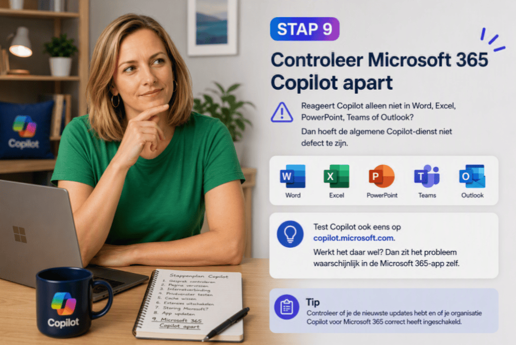 Controleer apart microsoft