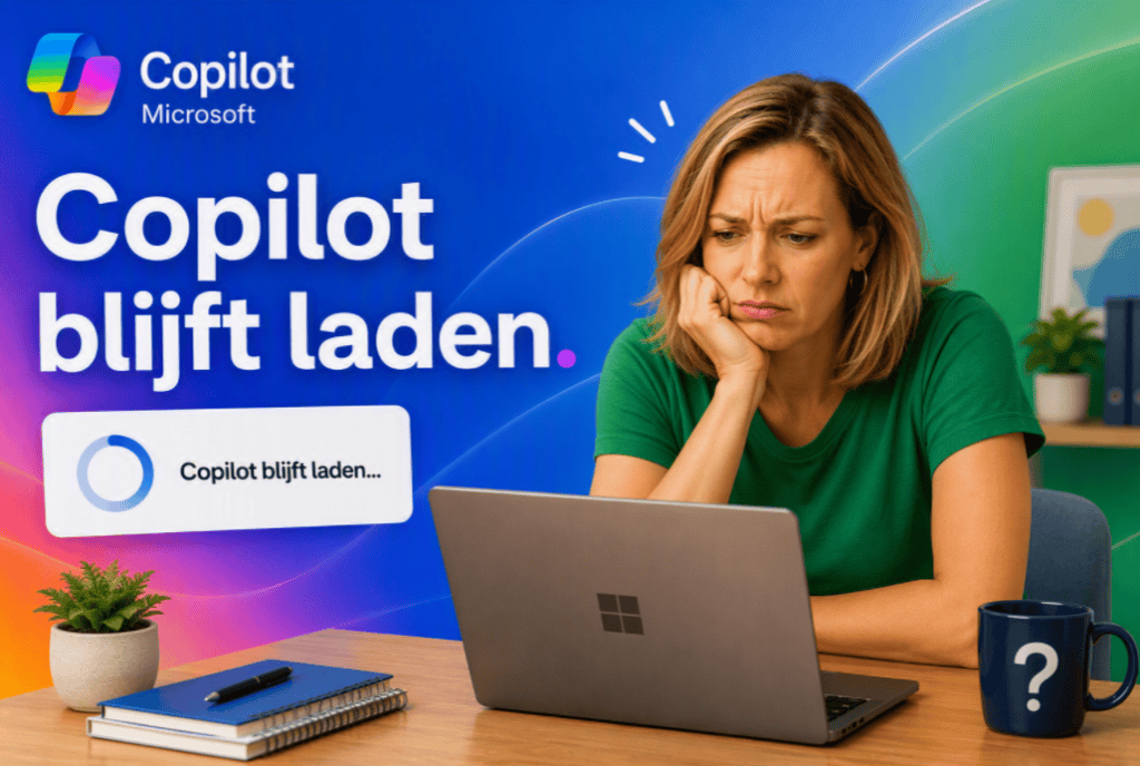 Copilot blijft laden