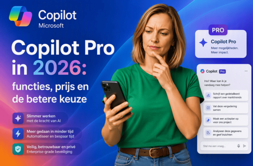 Copilot Pro in 2026: functies, prijs en de betere keuze