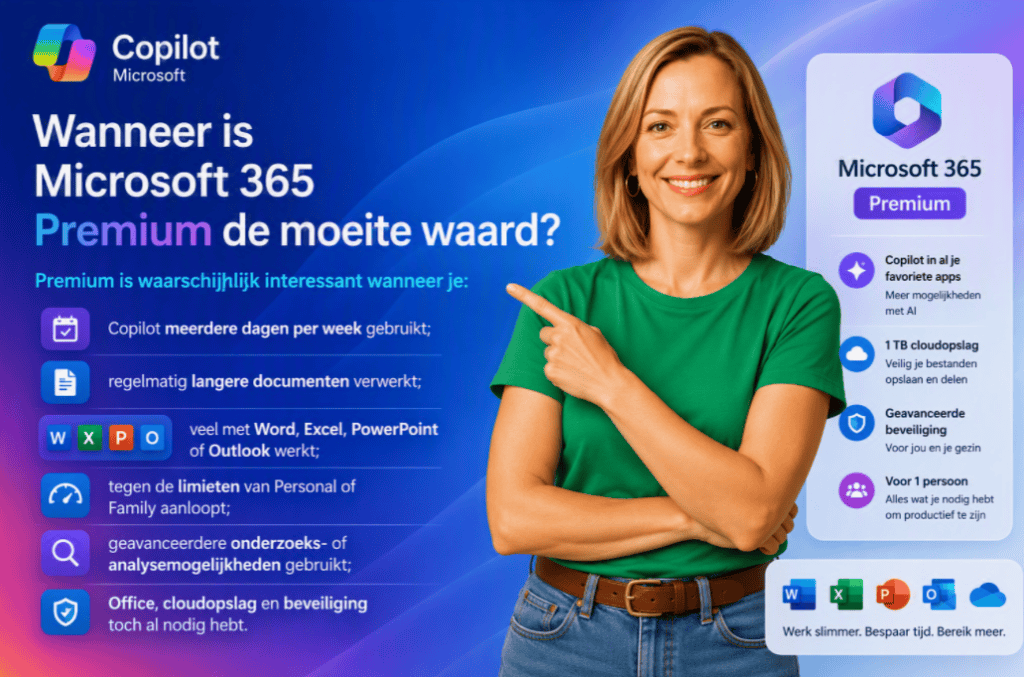 Copilot pro naar premium