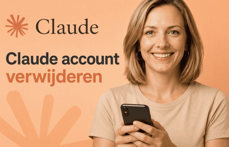 Claude account verwijderen